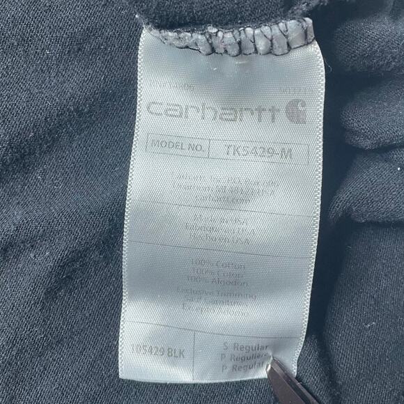 Carhartt Relaxed Fit Midweight Camo Flag Graphic Shirt Small Men's Long Sleeve - Picture 5 of 6